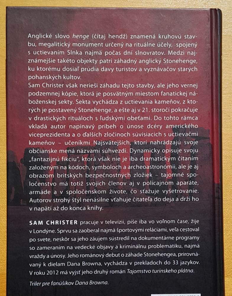 Odkaz kameňov Stonehenge - 1. diel série Mitzi Fallonová