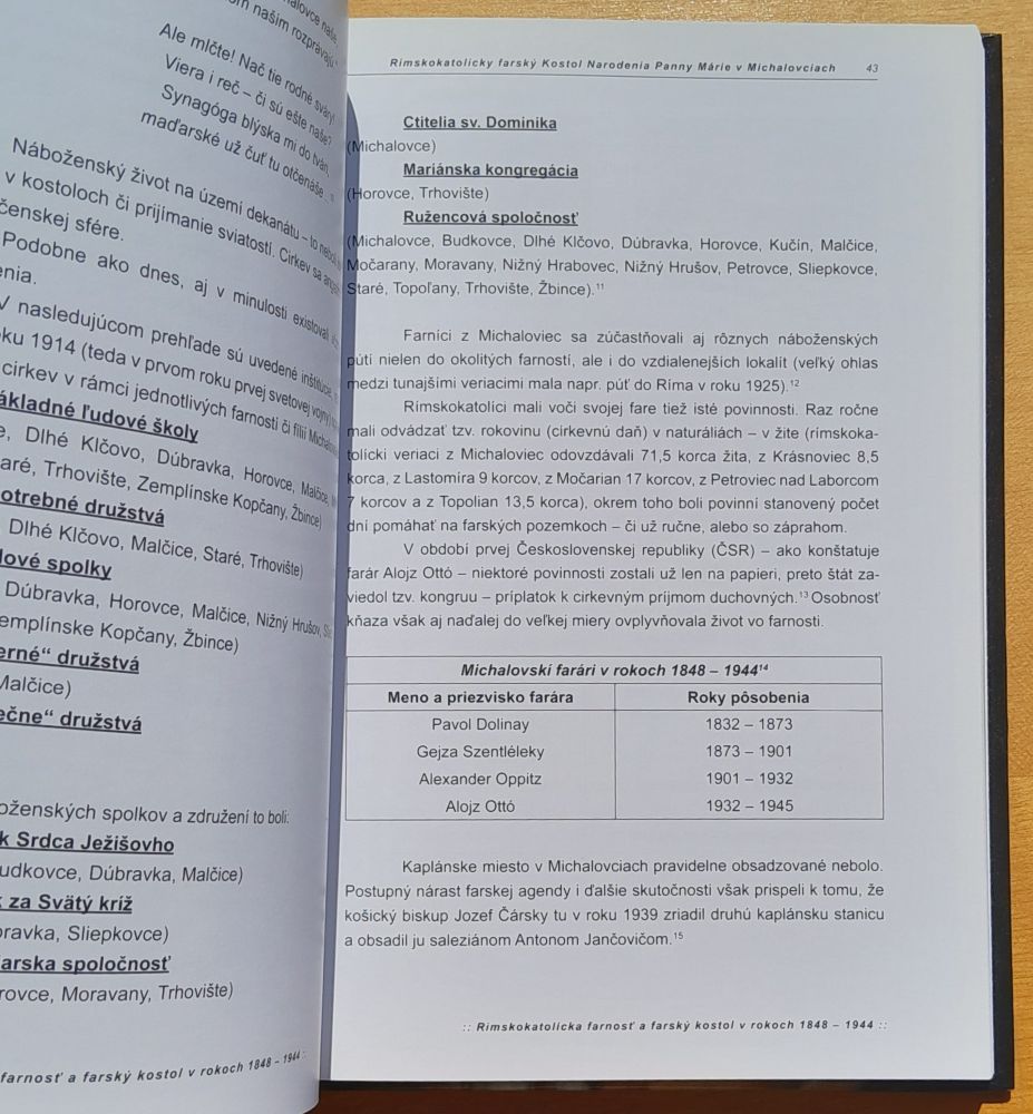 Rímskokatolícky farský Kostol Narodenia Panny Márie v Michalovciach