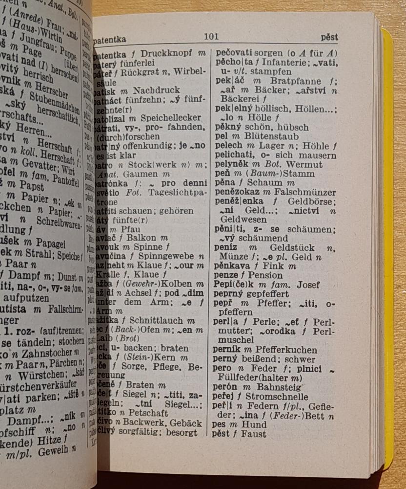 Langenscheidts Universal-Worterbuch Tschechisch