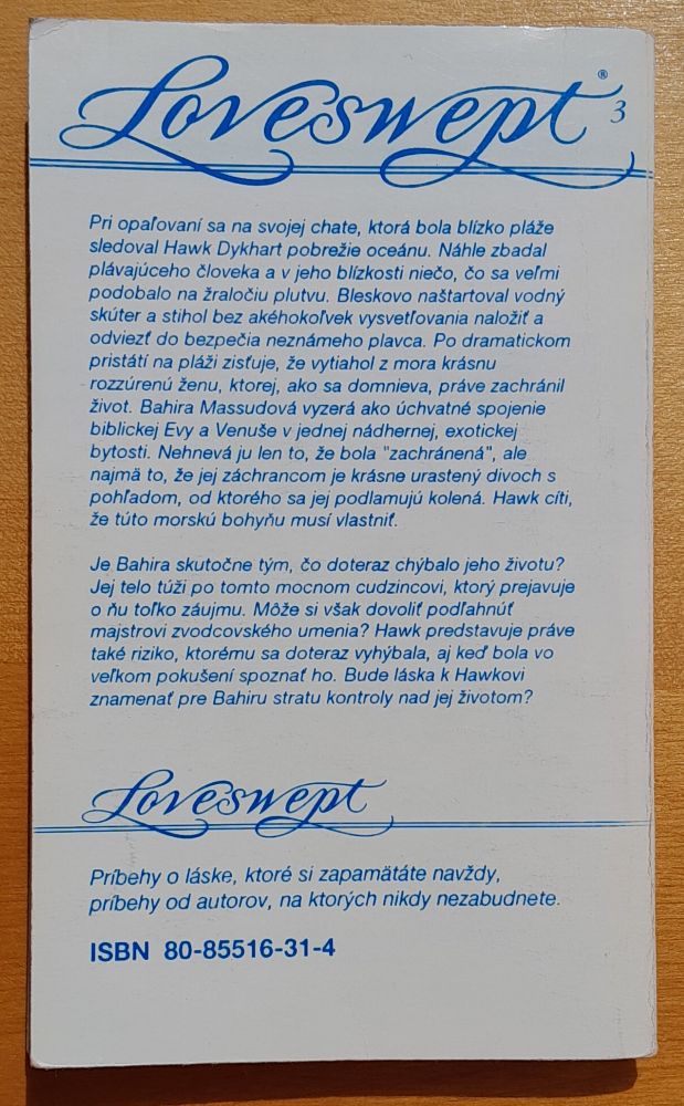 Osudová chvíľa - Loveswept 03. - Love Story