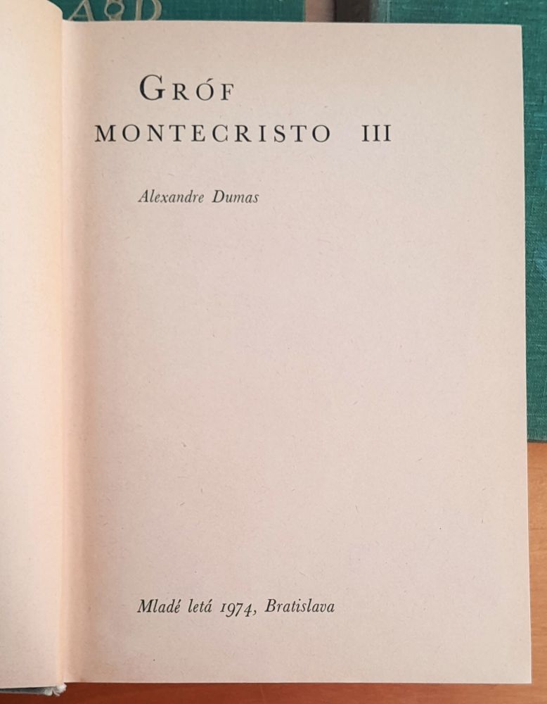Gróf Montecristo 1.- 3.