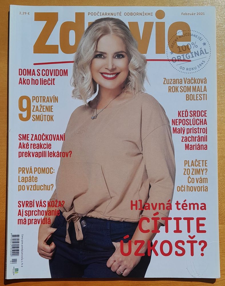 Zdravie - rok 2021, čísla 1., 2., 3., 4., 5., 7.