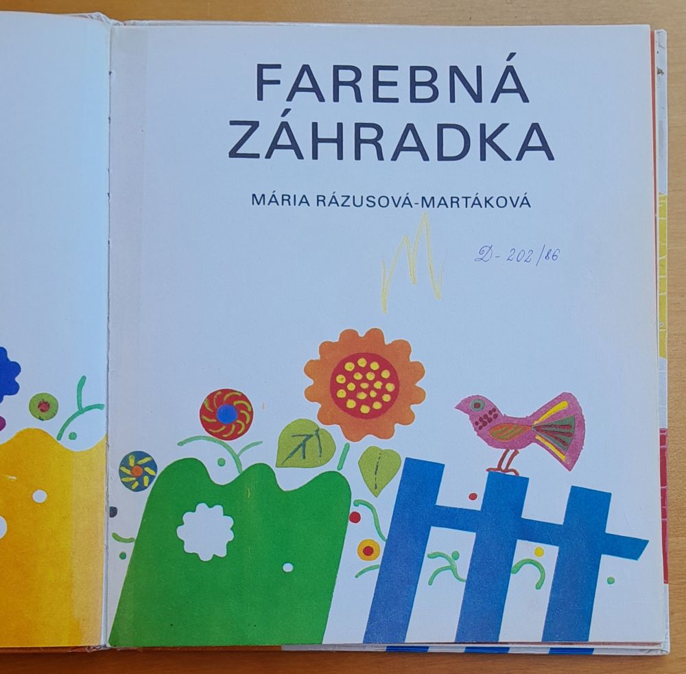 Farebná záhradka - Básničky pre deti
