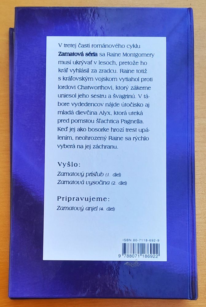 Zamatová pieseň - 3. diel Zamatovej série