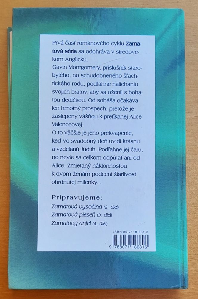 Zamatový prísľub - 1. diel Zamatovej série