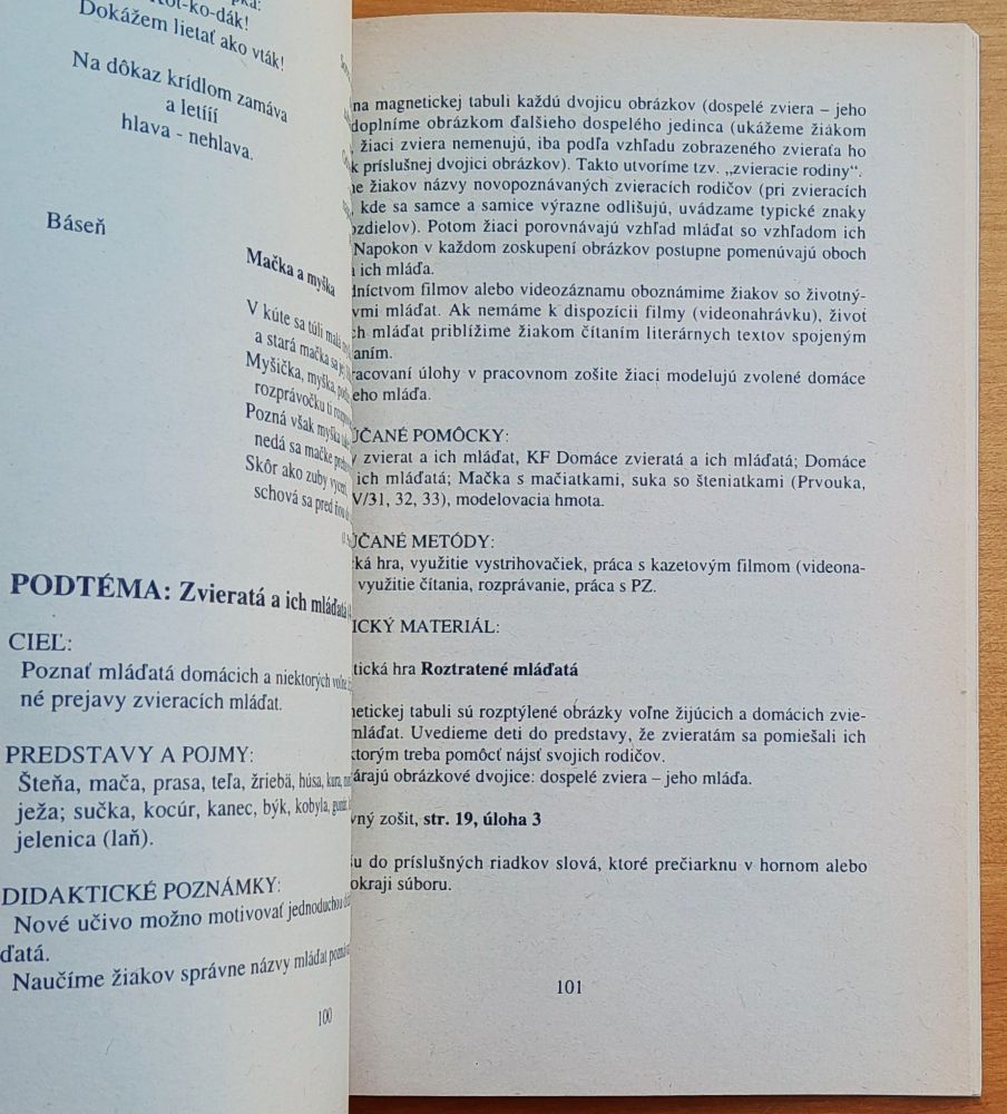 Prvouka - Metodická príručka na vyučovanie v 1. ročníku základných škôl