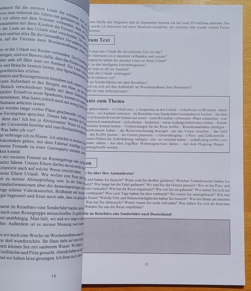 Maturita z němčiny - Konversationsthemen - Wir wiederholen furs Abitur