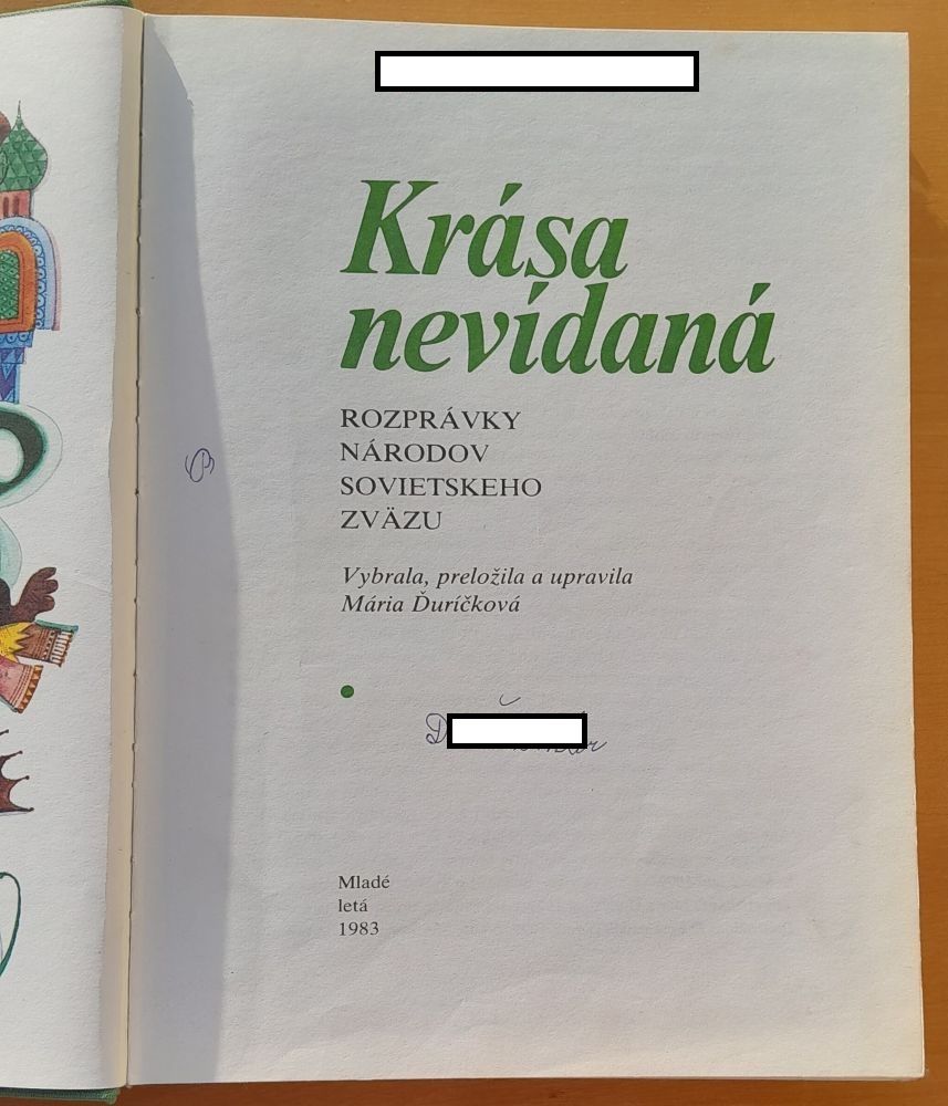 Krása nevídaná - Rozprávky národov Sovietskeho zväzu