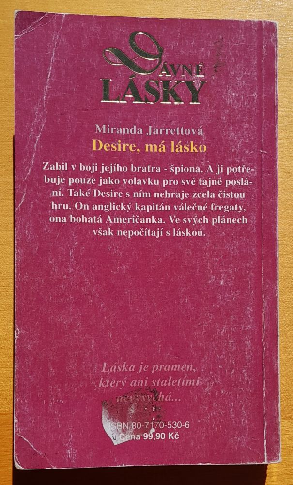 Dávne lásky 7. - Desire, má lásko - Historická romance