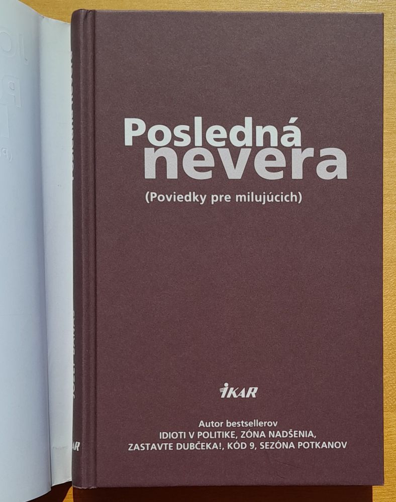 Posledná nevera - Poviedky pre milujúcich