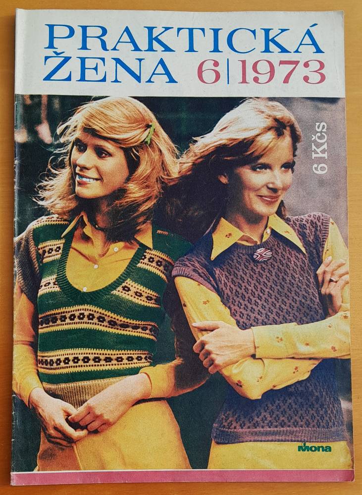 Praktická žena - čísla 2, 6, 11 a 12, rok 1973