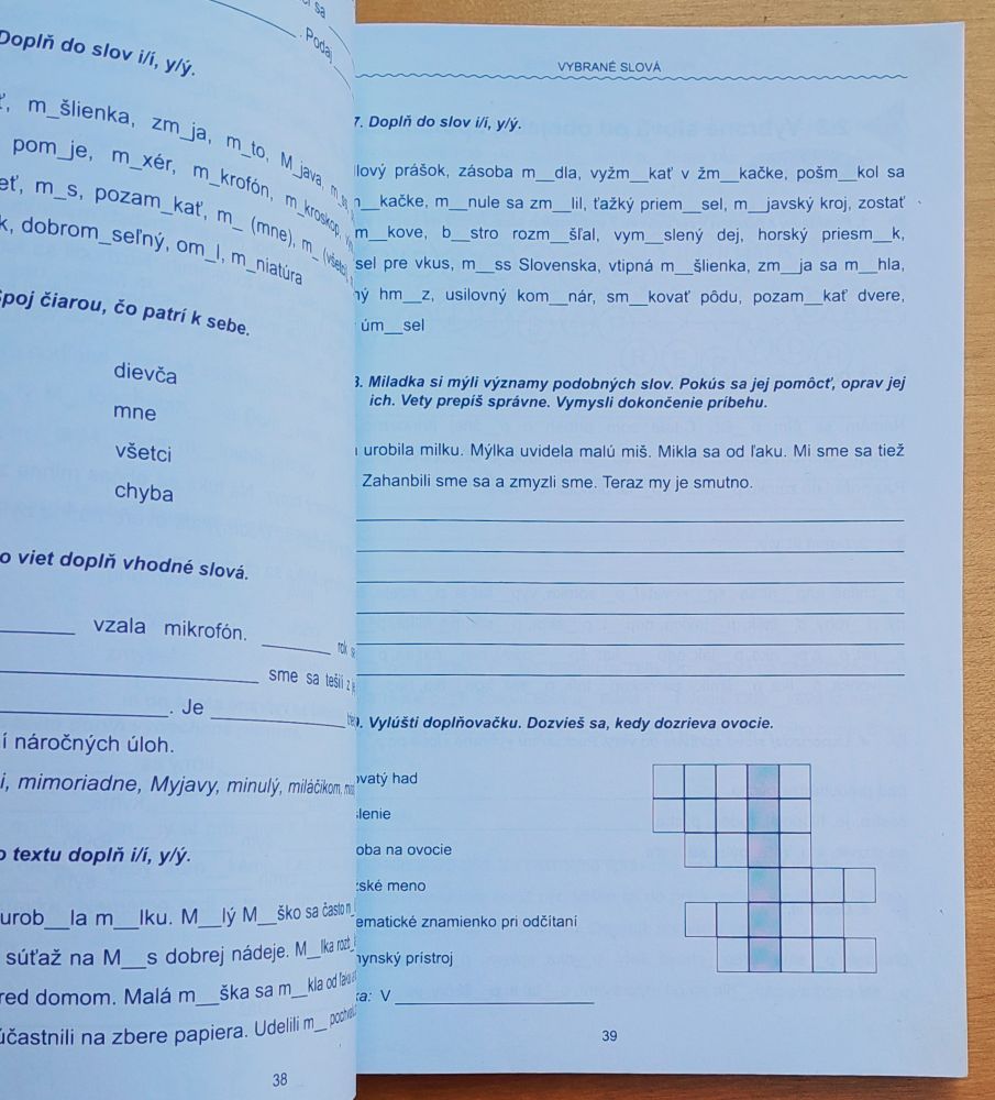 Precvičme si gramatiku, Pracovný zošit pre 3. a 4. ročník základných škôl