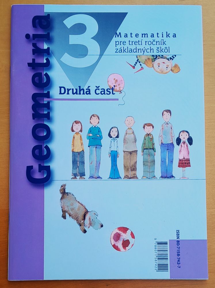 Matematika pre 3. ročník ZŠ - pracovný zošit - druhá časť, Geometria pre 3. ročník ZŠ - druhá časť
