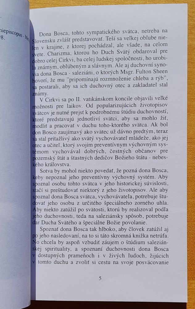 Čerpajme z múdrosti dona Bosca
