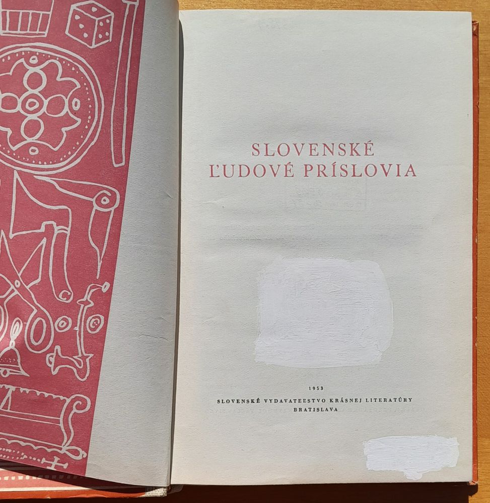 Slovenské ľudové príslovia