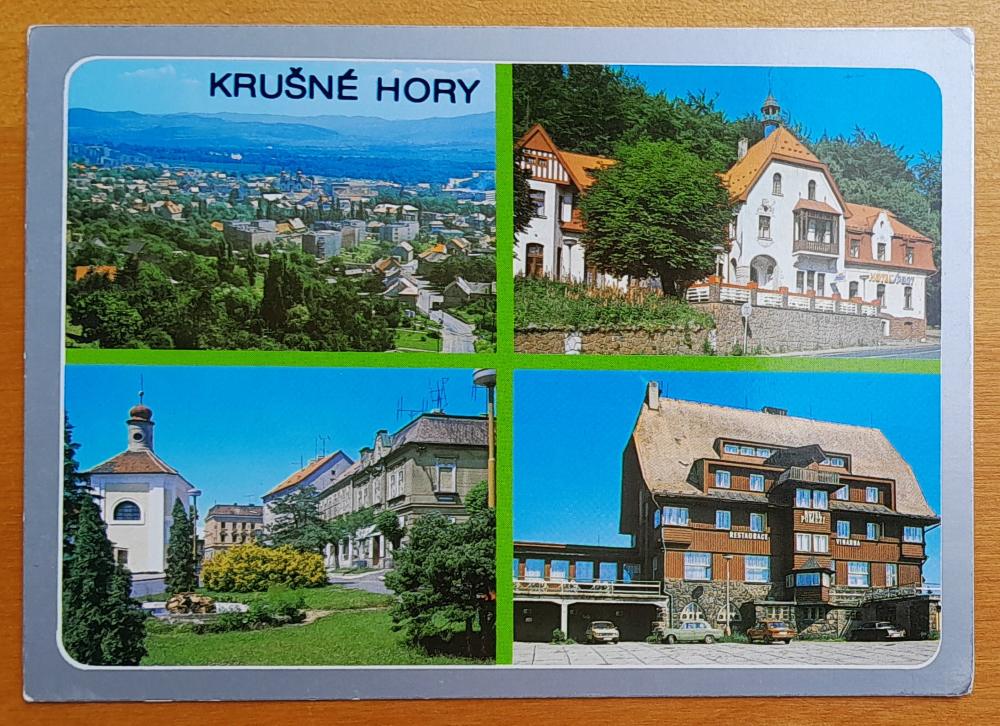 Krušné hory - pohľadnice