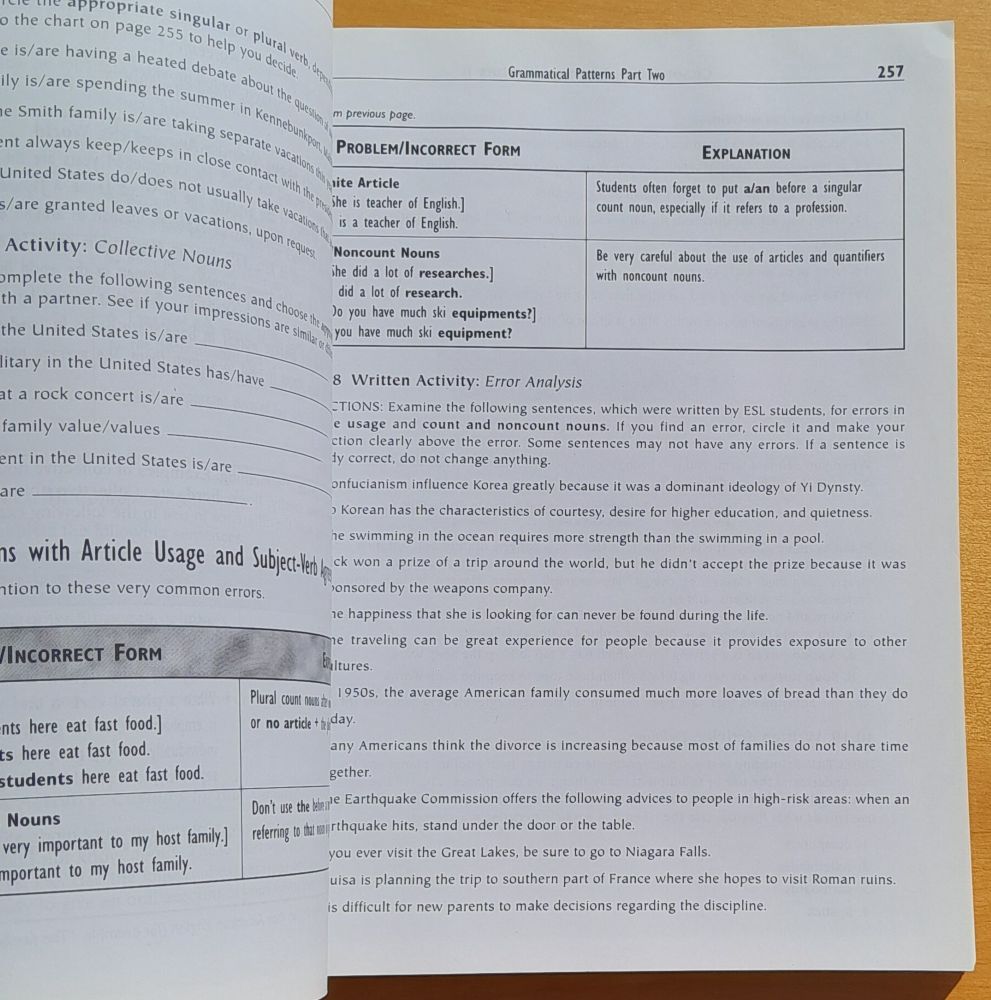 The Advanced Grammar Book - Second edition