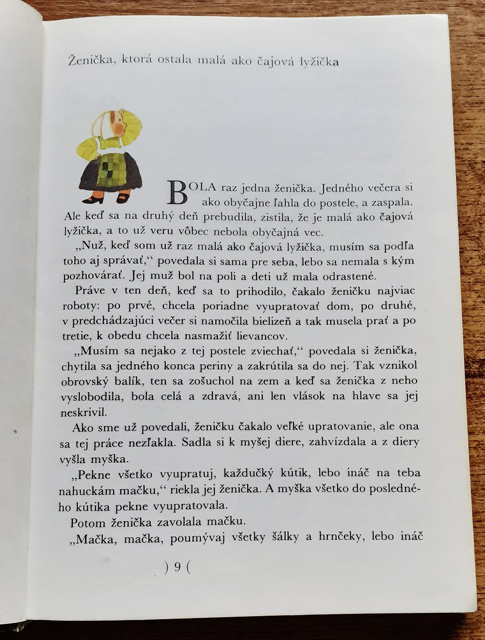 Ženička malá ako čajová lyžička - Edícia Zlatý kľúčik