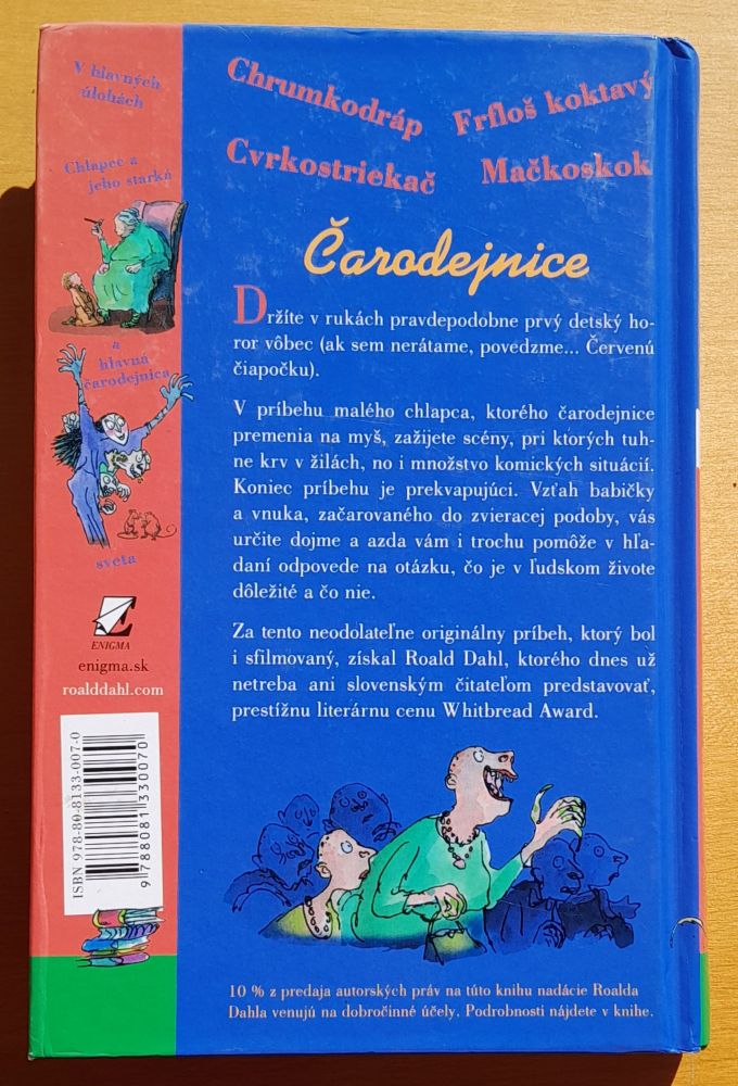 Čarodejnice - horor pre deti