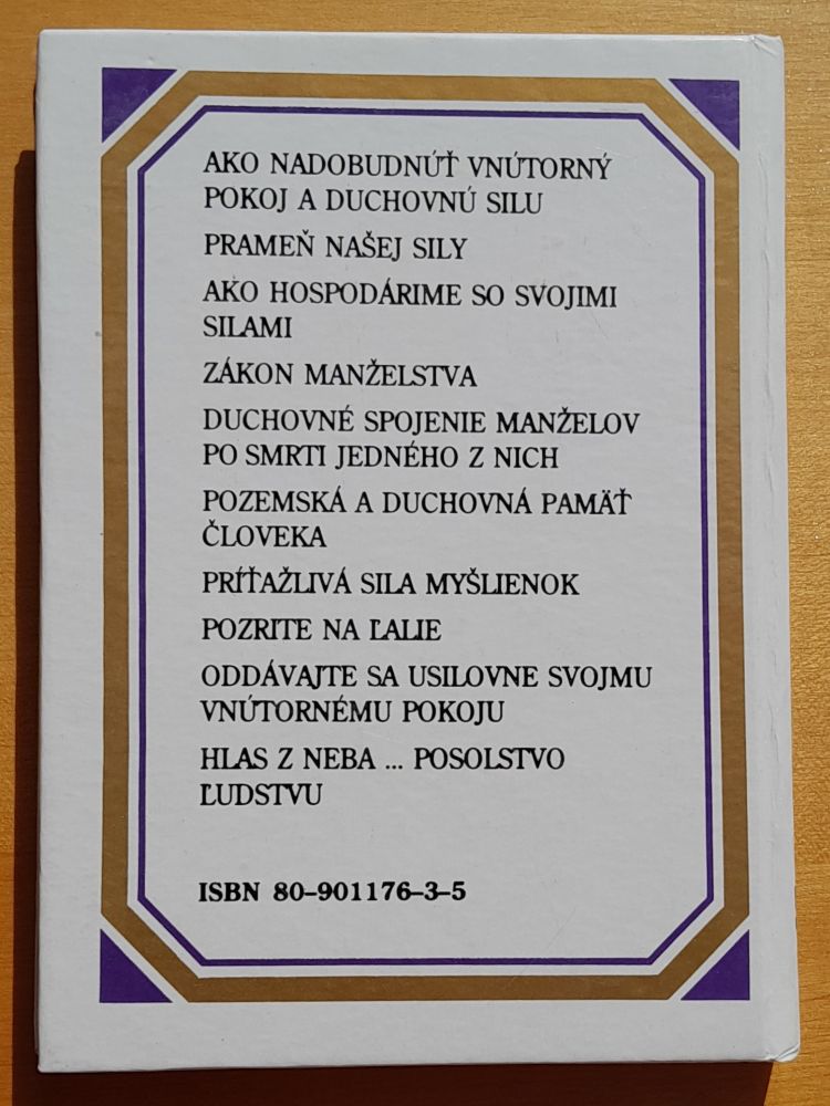 ,Dar ducha III. diel - Ako nadobudnúť vnútorný pokoj a duchovnú silu