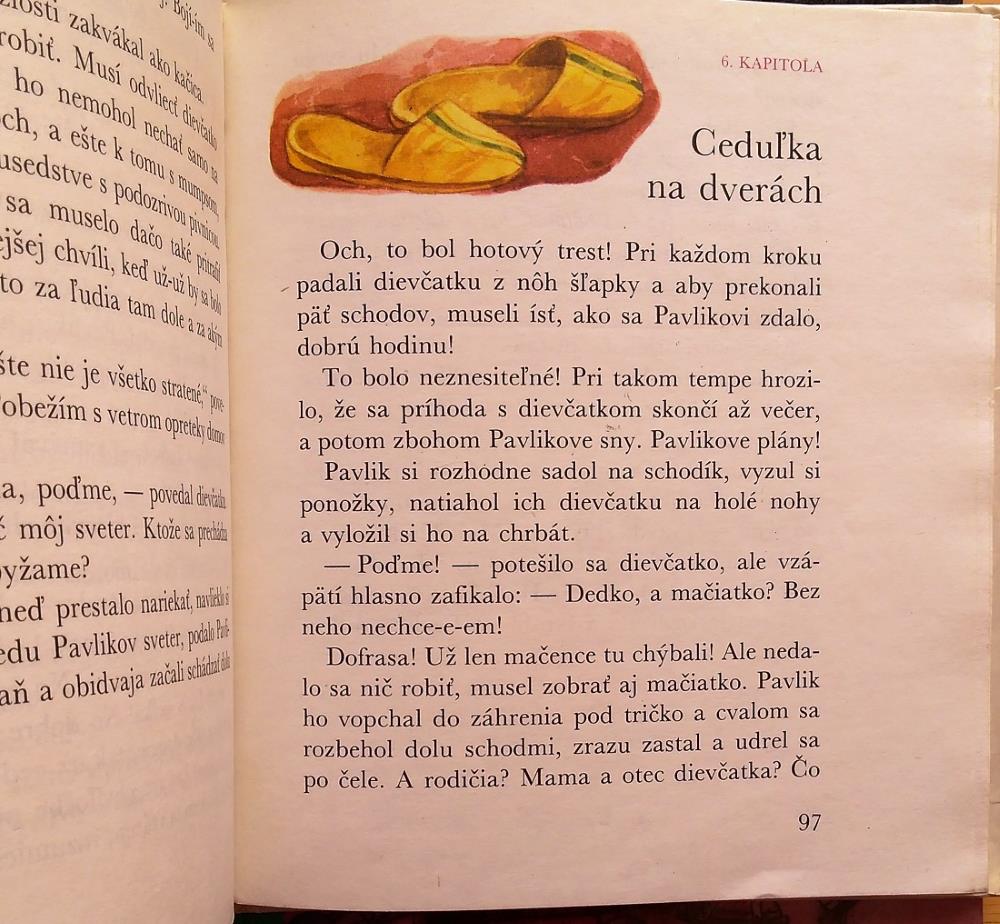 Starček v kockovaných nohaviciach