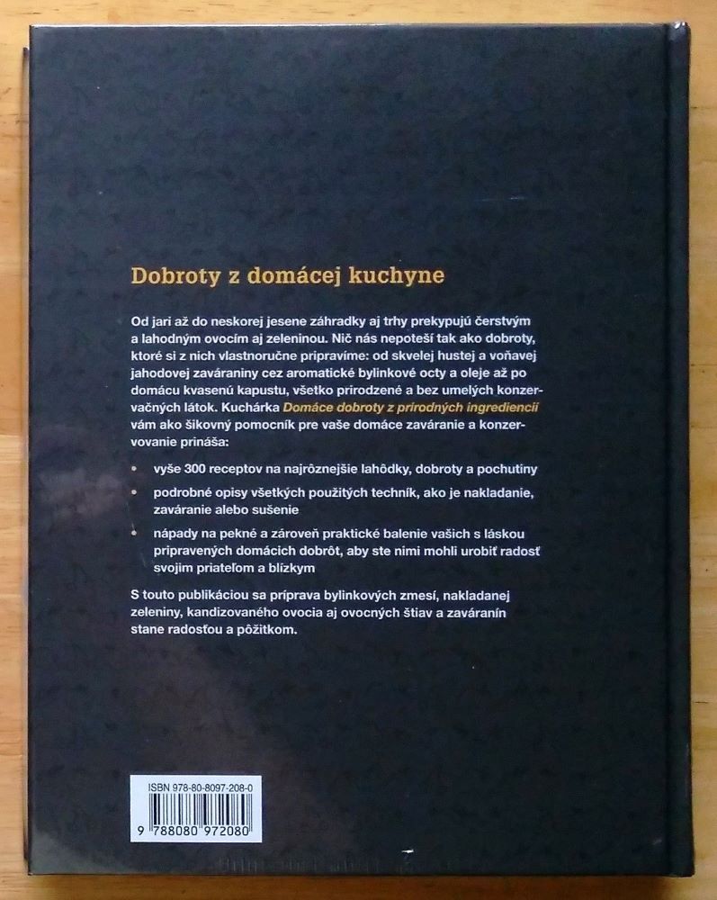 Domáce dobroty z prírodných ingrediencií