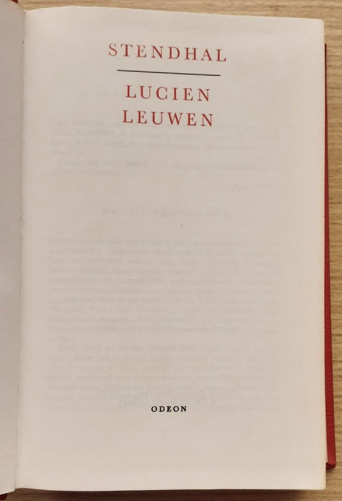 Lucien Leuwen (Stendhal)