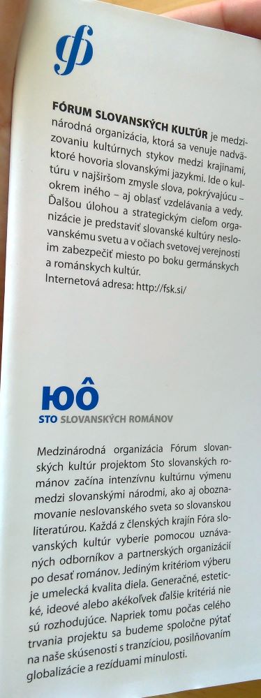 2017 / Sto slovanských románov 