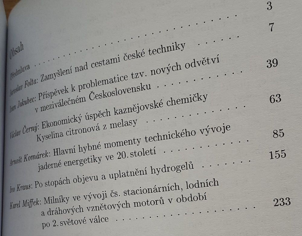 Česká technika na pozadí světového vývoje 1.