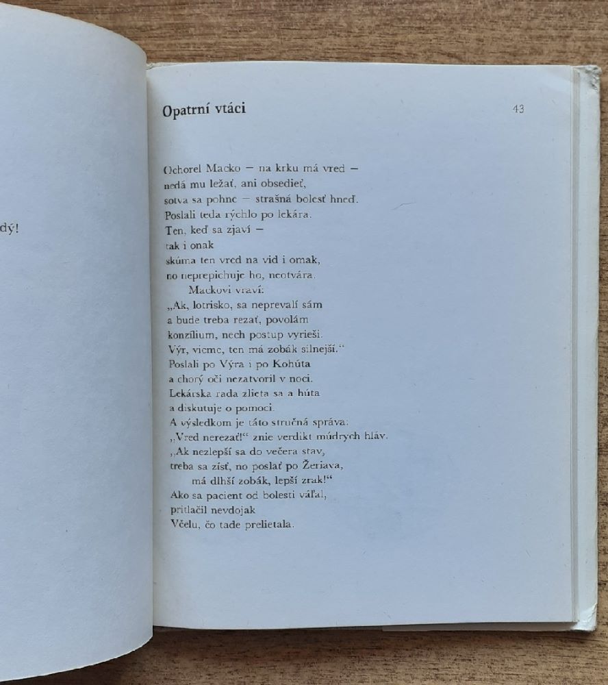 Bájky / Kruh milovníkov poézie