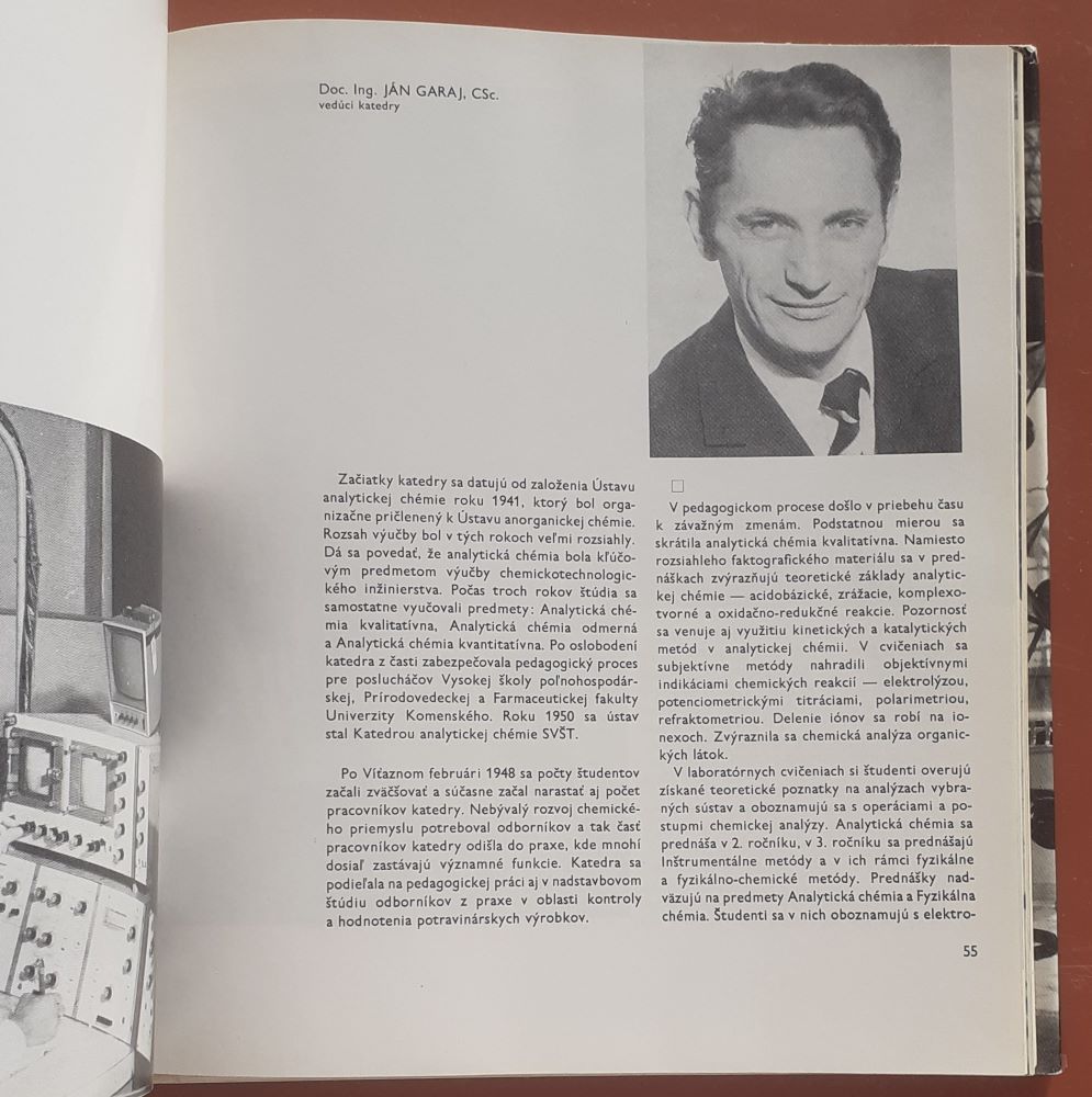 Pamätnica k 35. výročiu Chemickotechnologickej fakulty SVŠT