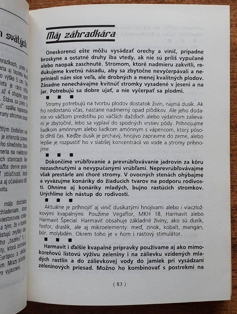 Ľudový kalendár 1994 / Knižnica Zempressu