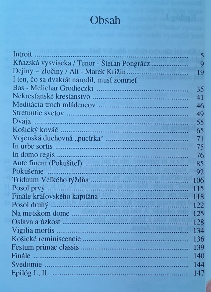 Spev košického tria