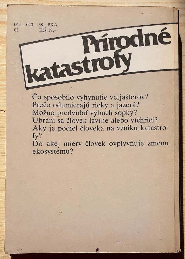 Prírodné katastrofy