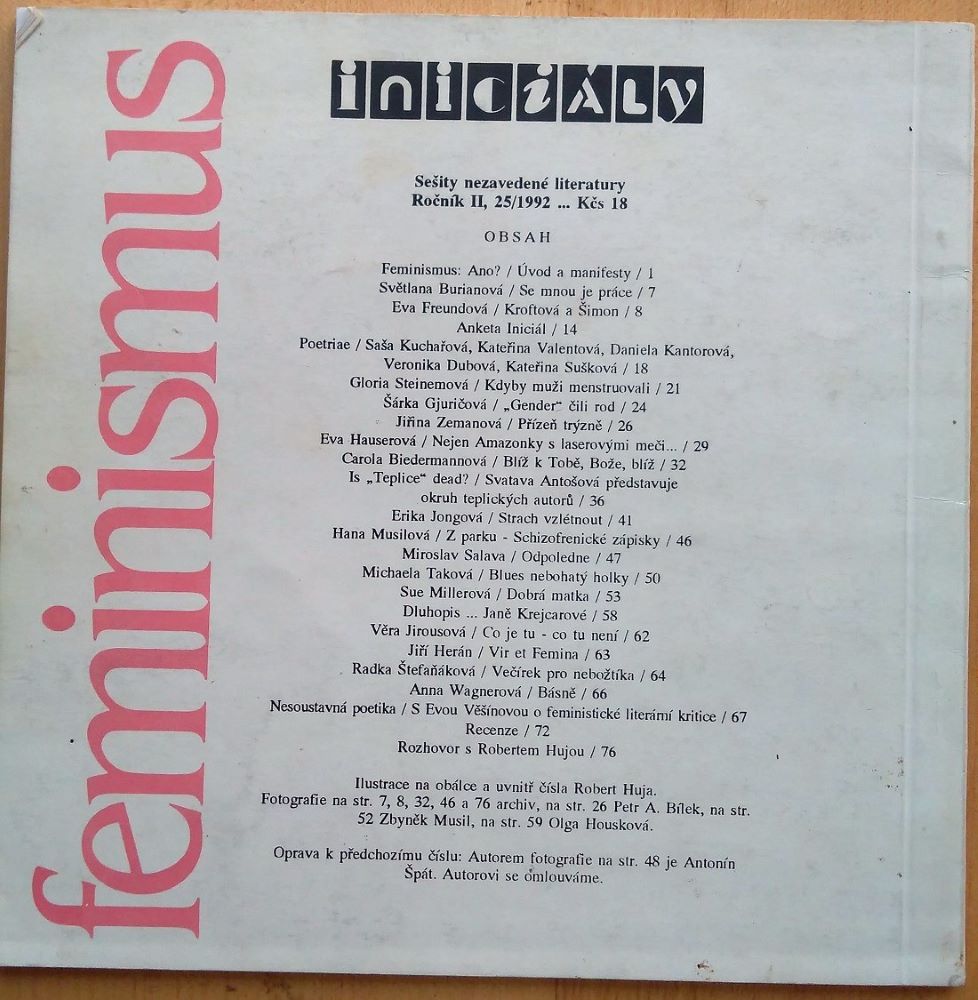 Feminismus ... áno?