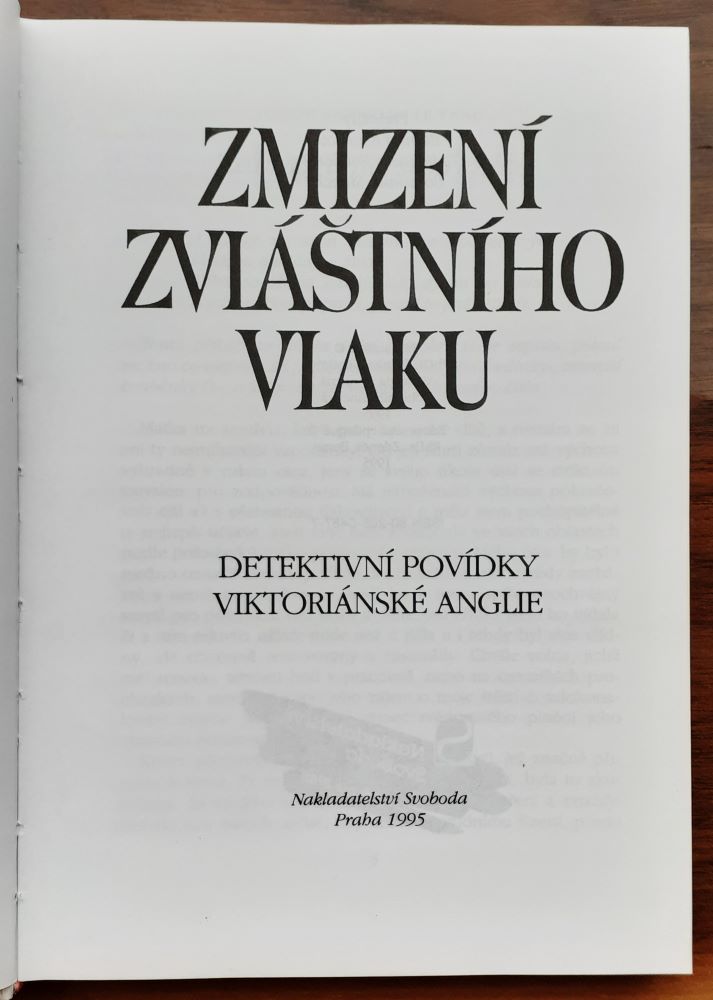 Zmizení zvláštního vlaku 