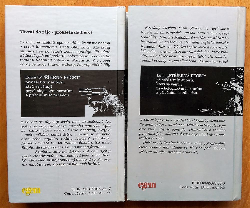 Návrat do ráje 1. + Návrat do ráje - Proklaté dědictví 2.
