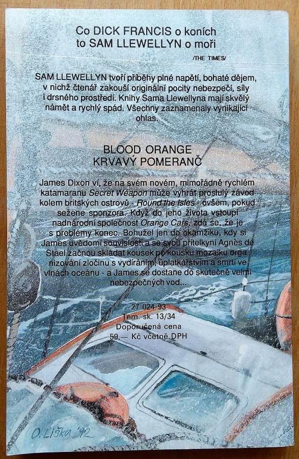 Krvavý pomeranč / Detektívní příbeh z prostředí námořního jachtingu
