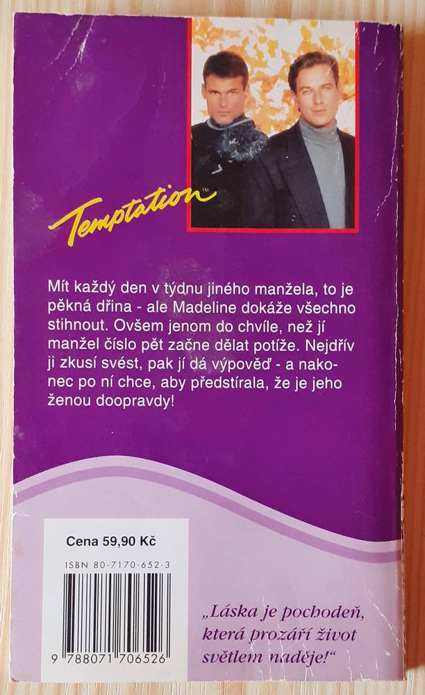Nejmilejší manžel / Temptation č. 144, S 02-97