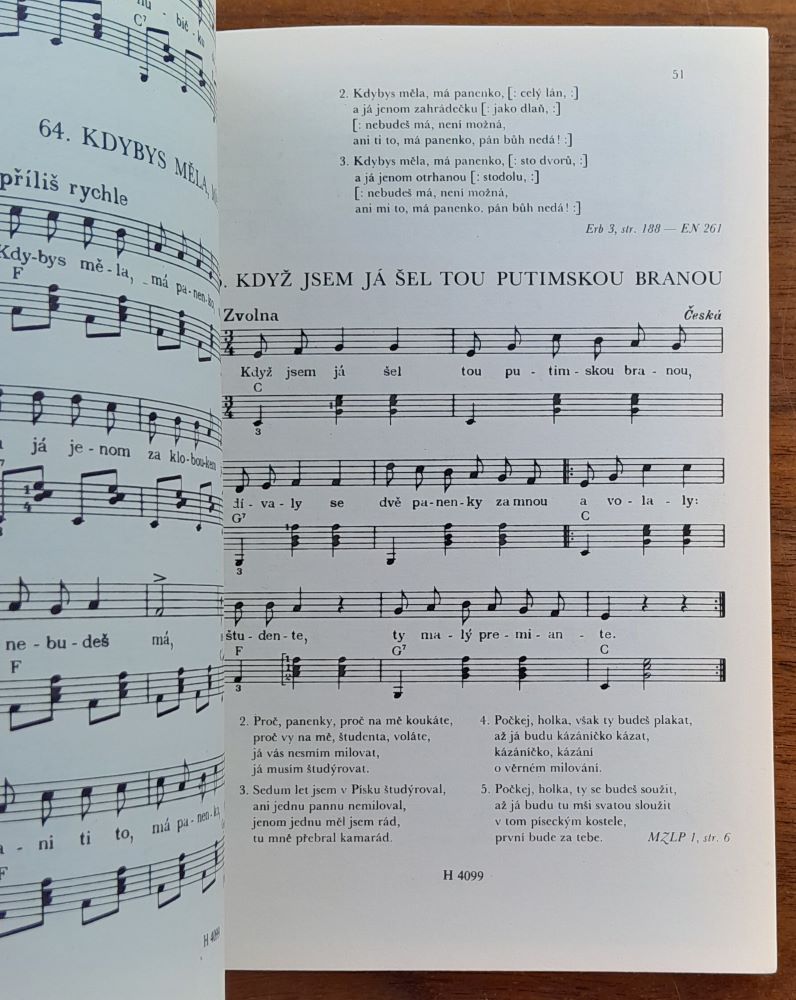 Národní zpěvník / Zpěv Harmonika Kytara Klavír