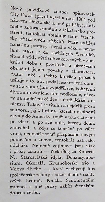 Sentimentální milenec a jiné prózy