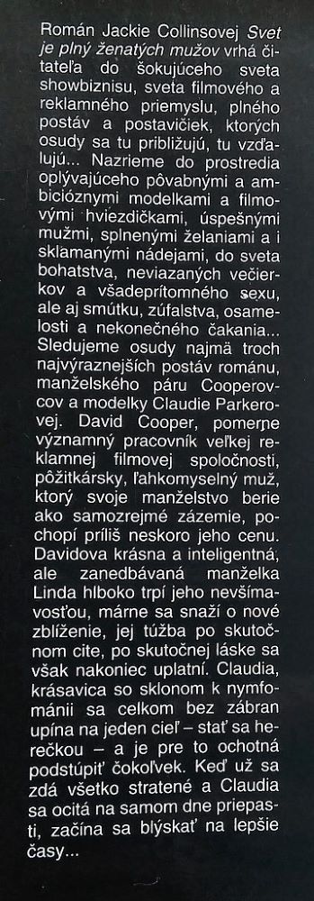 Svet je plný ženatých mužov + Svet je plný rozvedených žien