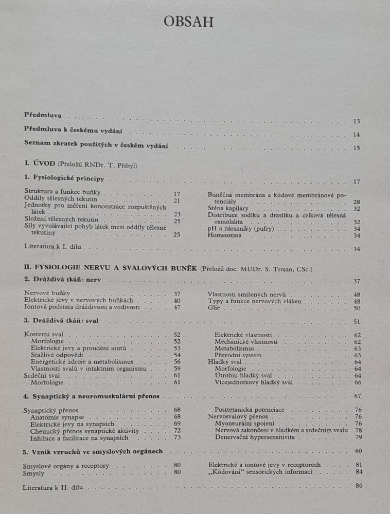 Přehled lékařské fysiologie