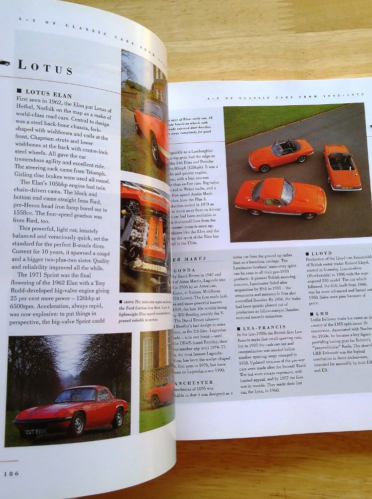 Cars, An encyclopedia of the worlds most fabulous automobiles