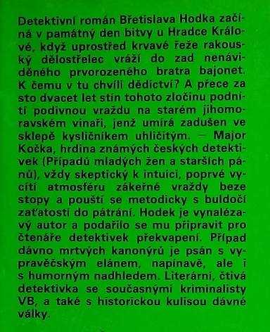 Případ dávno mrtvých kanonýru