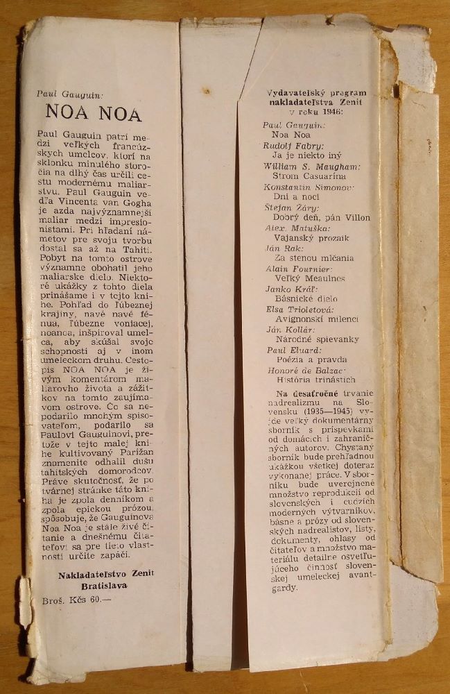 Noa Noa - spomienky maliara Gauguina