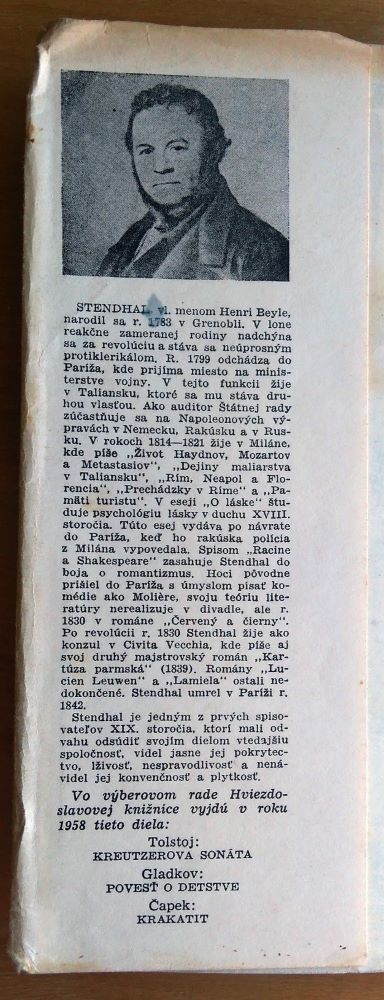 Červený a čierny 1. 2. / Stendhal