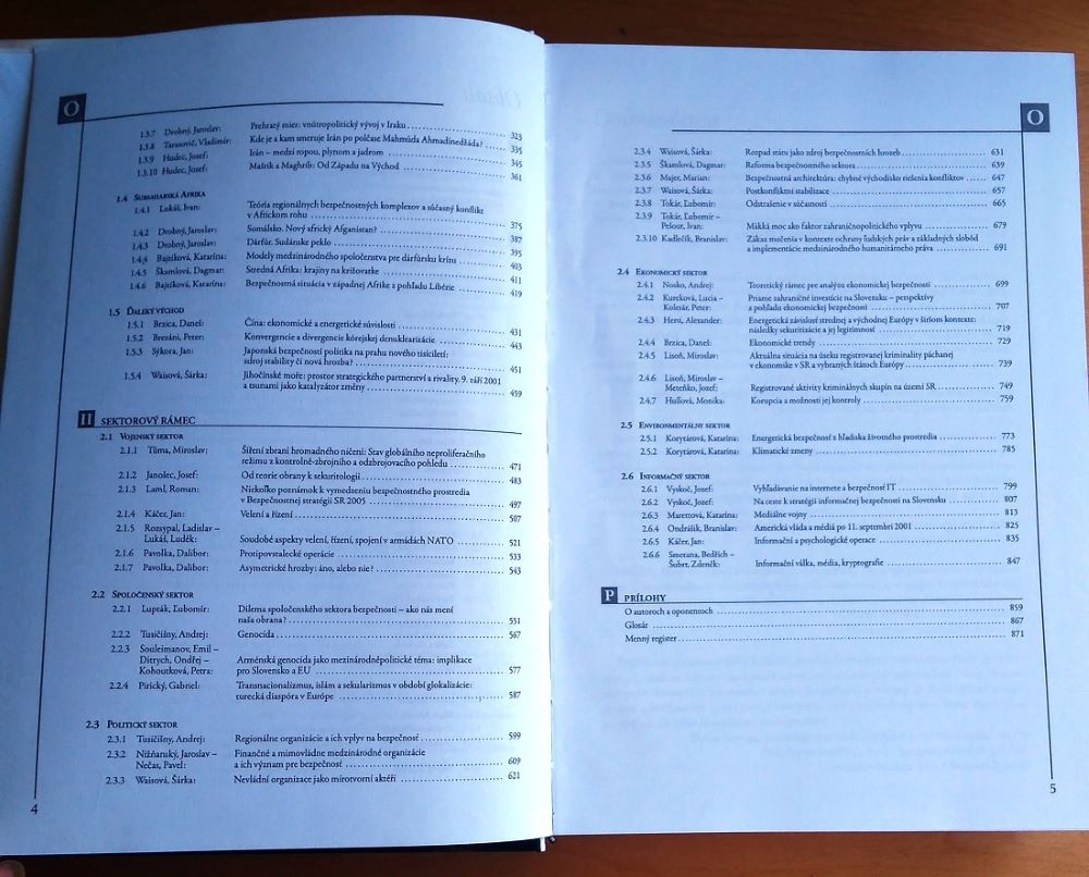 Panoráma globálneho bezpečnostného prostredia 2006 - 2007