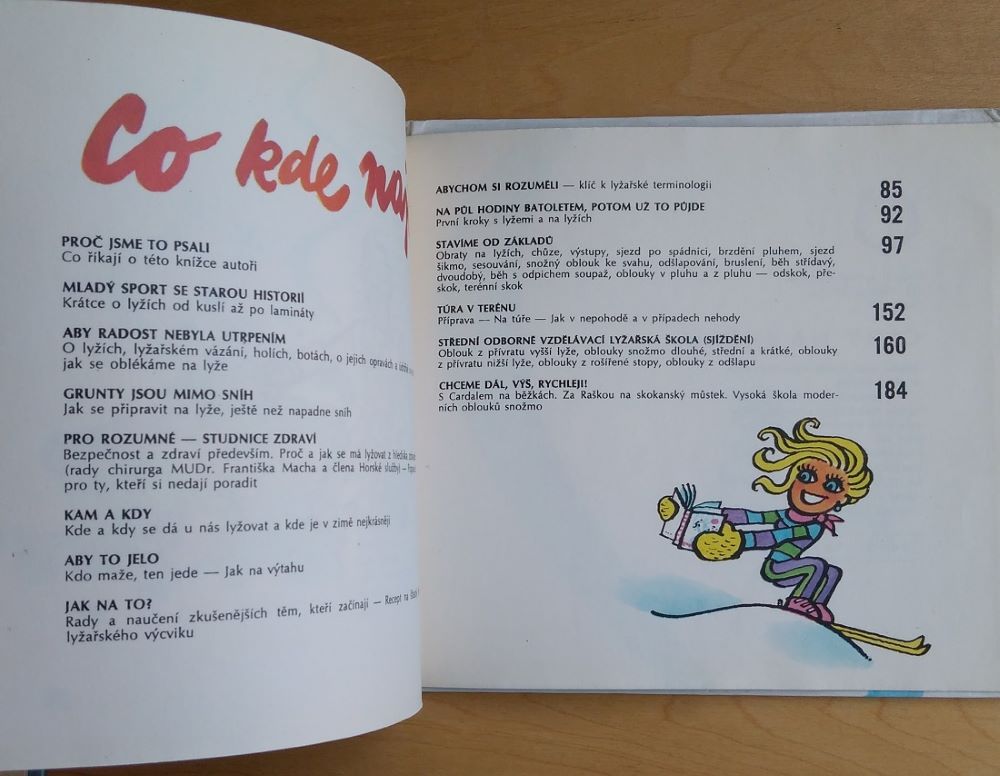 Čáry na sněhu / Abeceda lyžaře