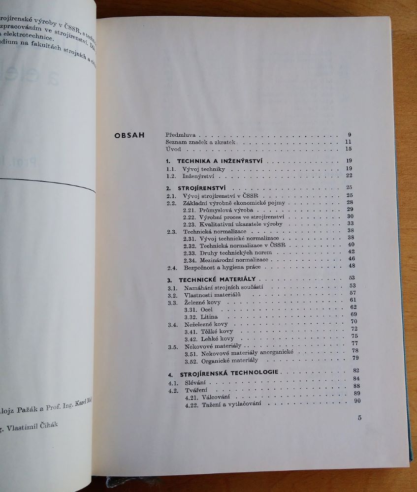 Úvod do strojníctvi a elektrotechniky